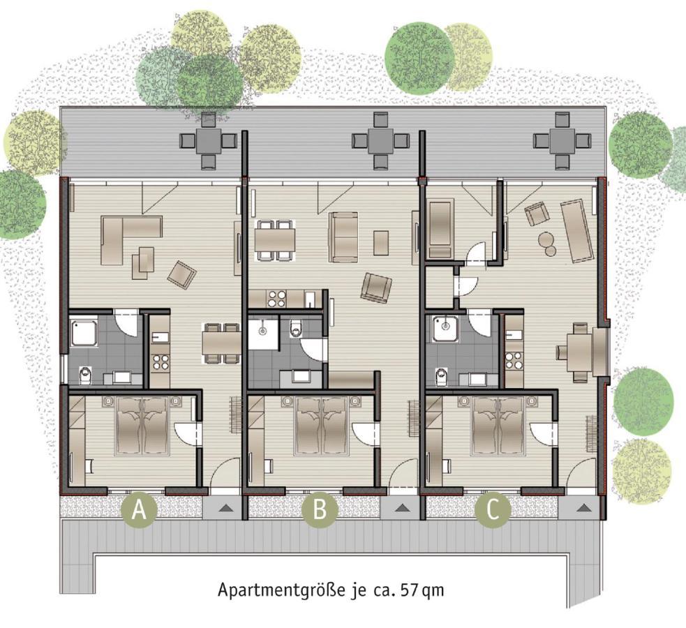 Steigerwald-Apartments Ebrach Exteriér fotografie